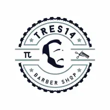Logo Barbería TRES14